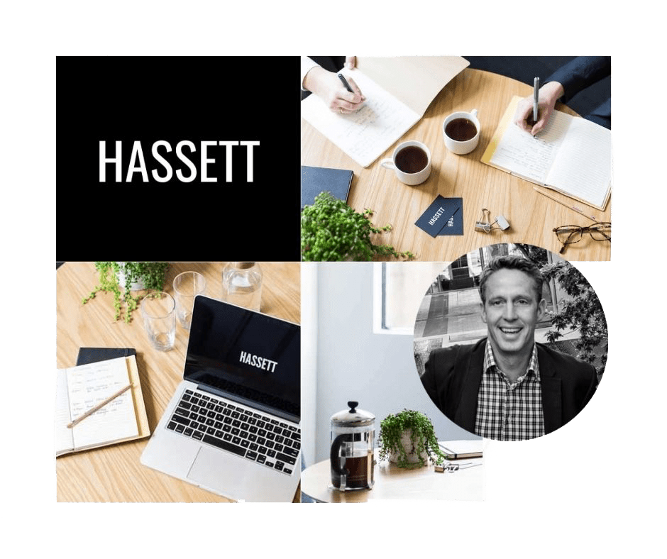 Website Design - Mood board - Hassett Recruitment Agency Melbourne