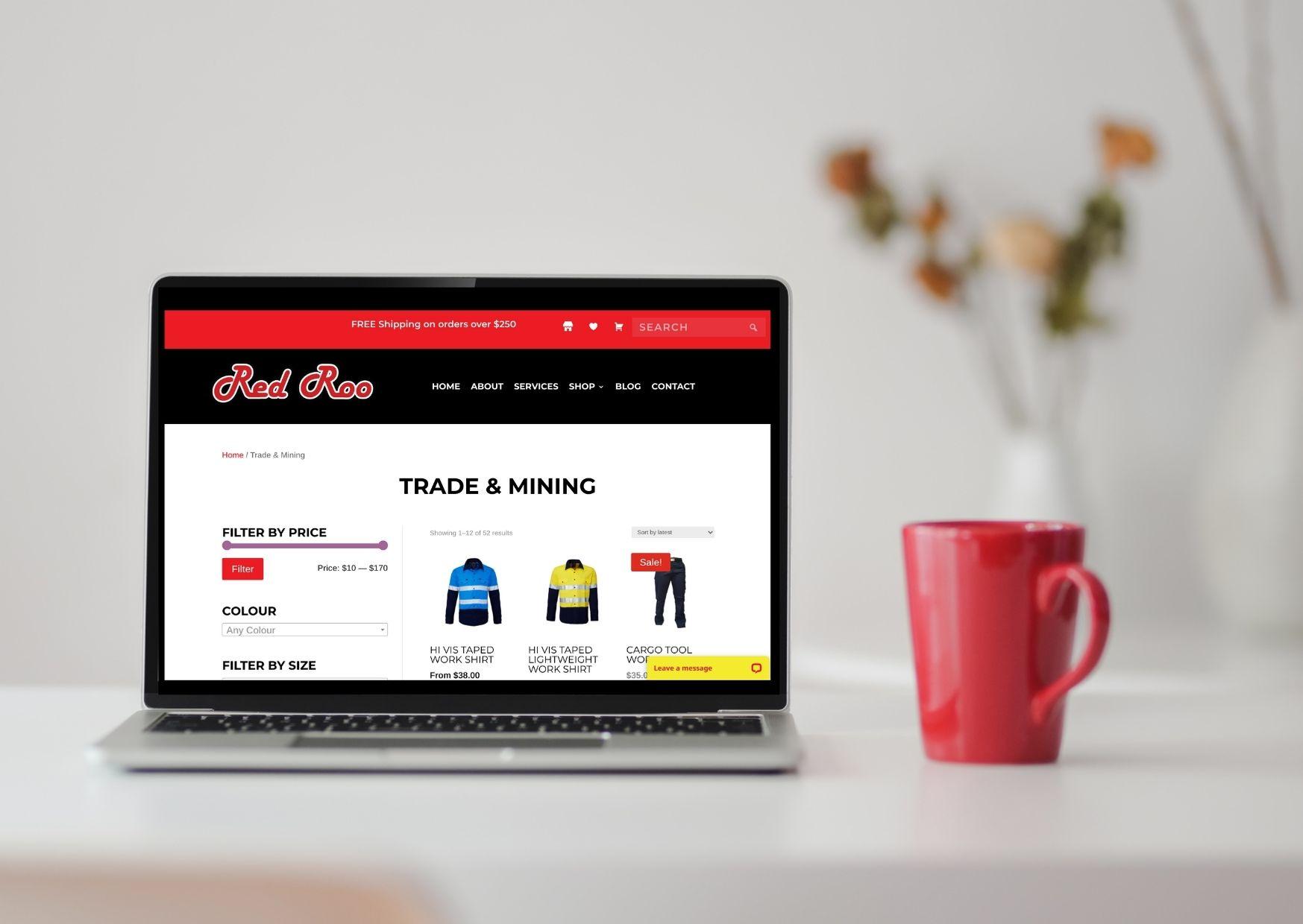 Natalie Faith Web Designs - SEO & Website Client, Red Roo Australia